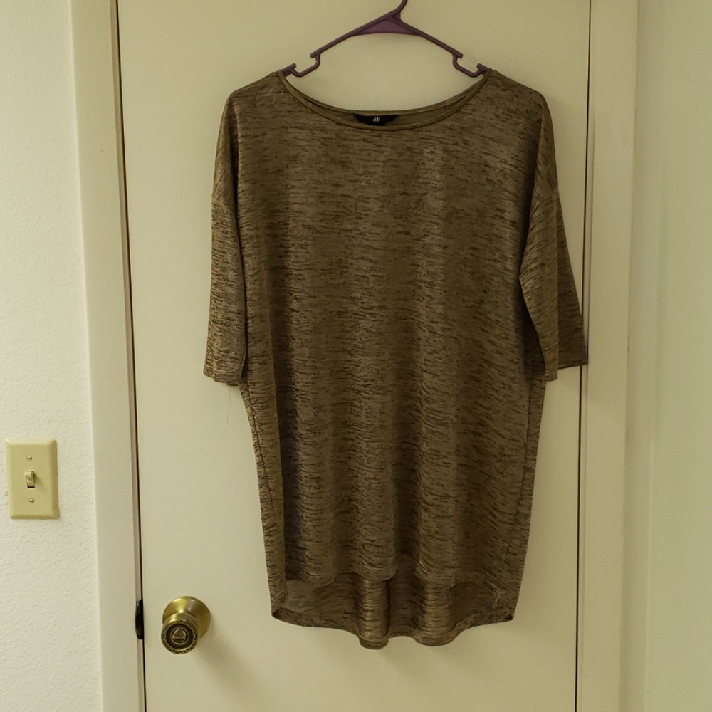 H&M gold disco shirt!